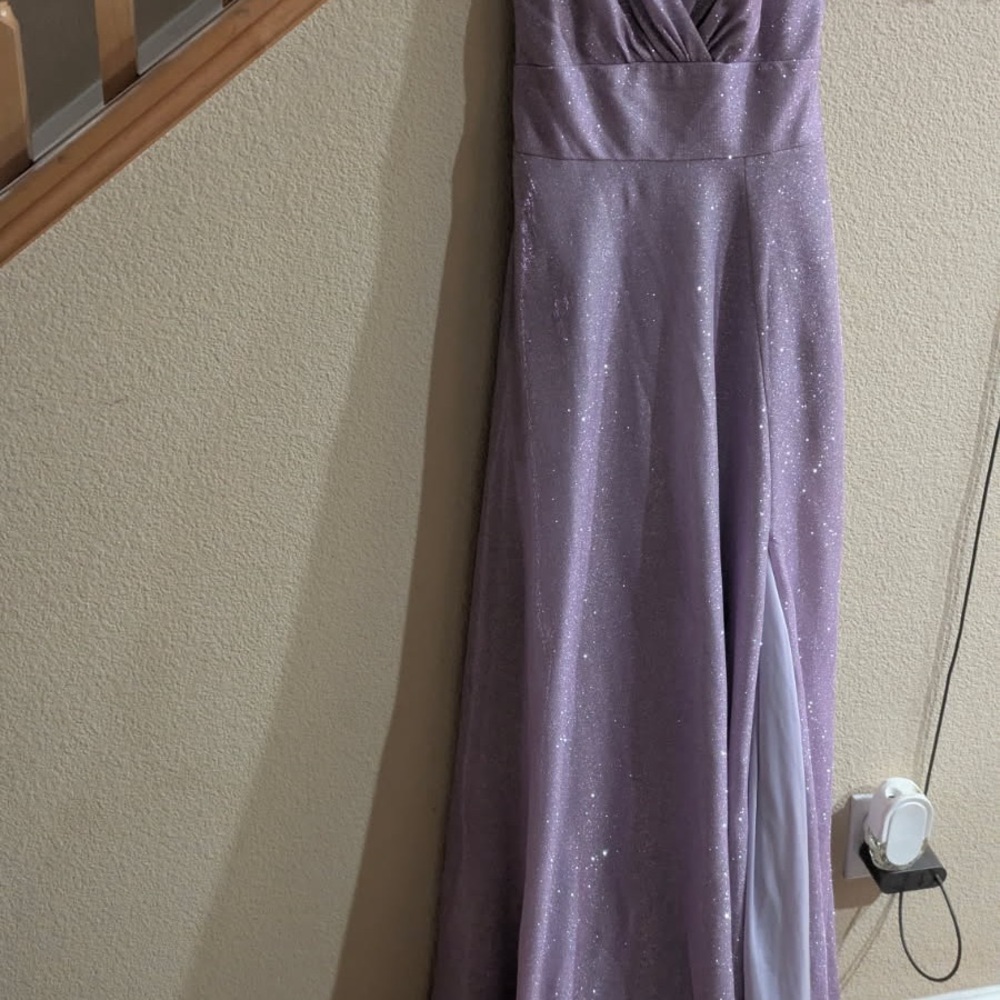 Elegant Lavender Evening Gown.sz4